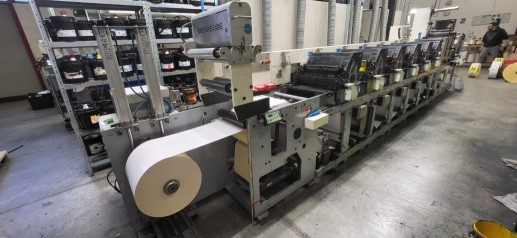Flexo and label printing machine